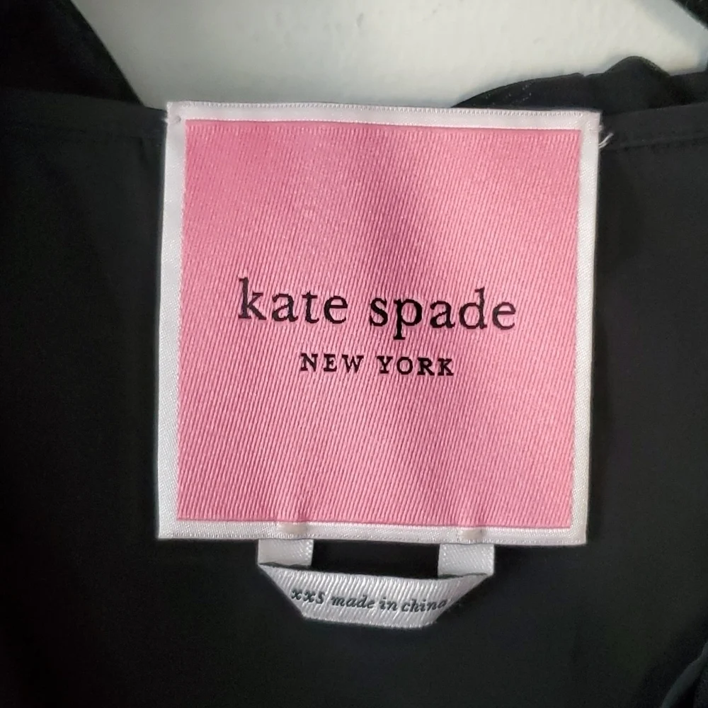 Kate Spade Marker Floral hooded anorak Jacket